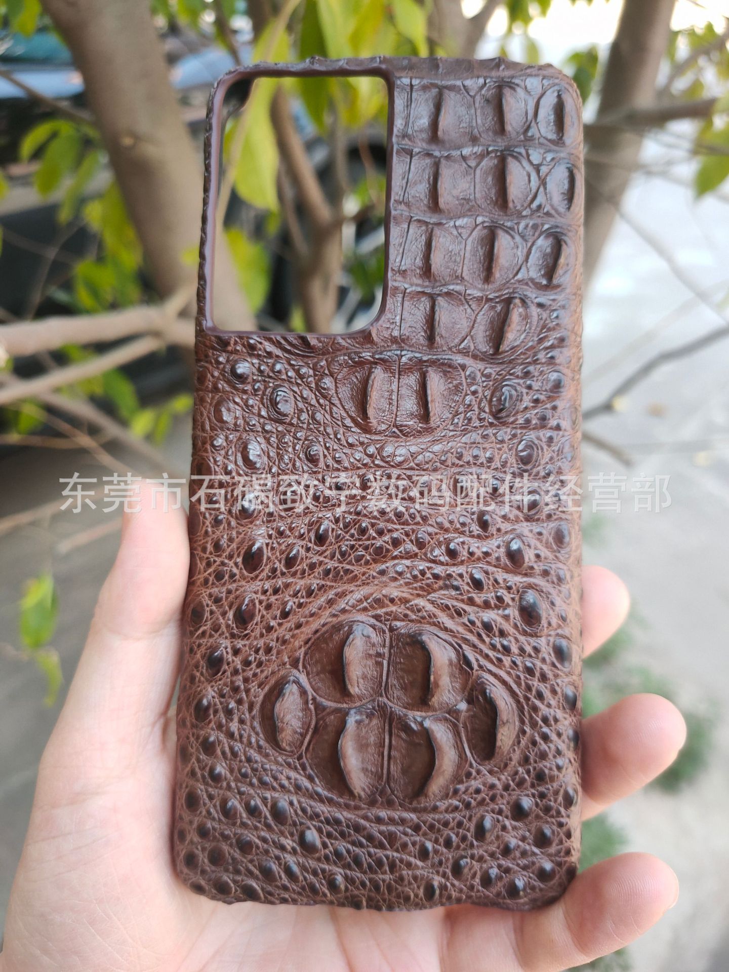 Applicable Samsung S25 Ultra crocodile leather phone case Galaxy S24 protective case luxury anti-drop men's case
