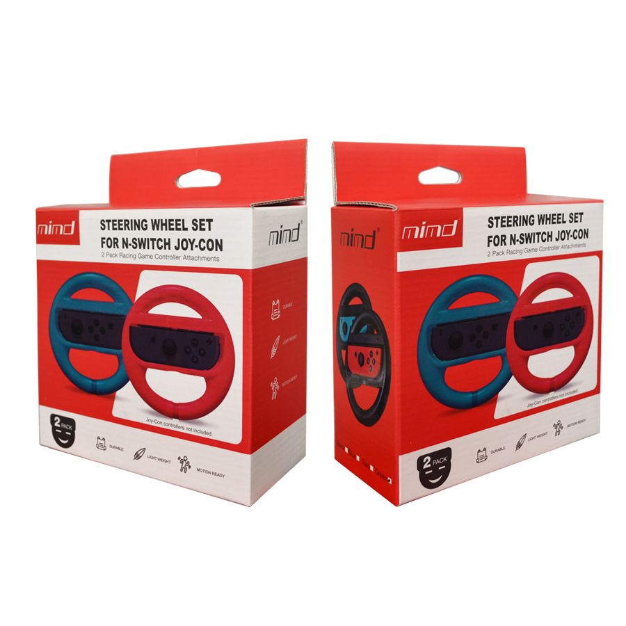 Compatible with Nintendo Switch Joycon controller motion control round steering wheel 14cm switch racing motion
