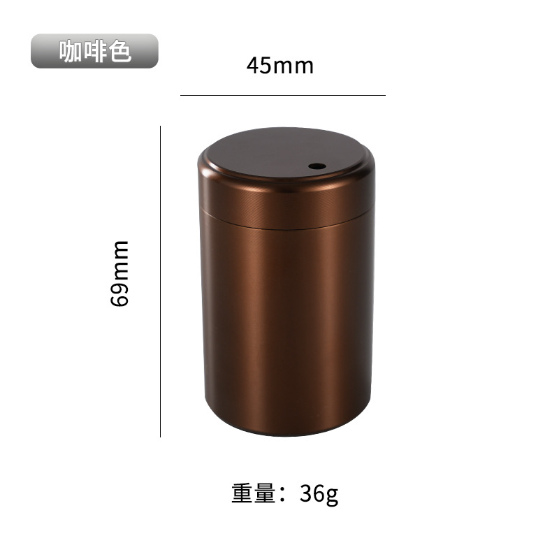 New Toothpick Holder Wind Toothpick Can Hotel Restaurant Aluminum Titanium Alloy Portable Toothpick Barrel