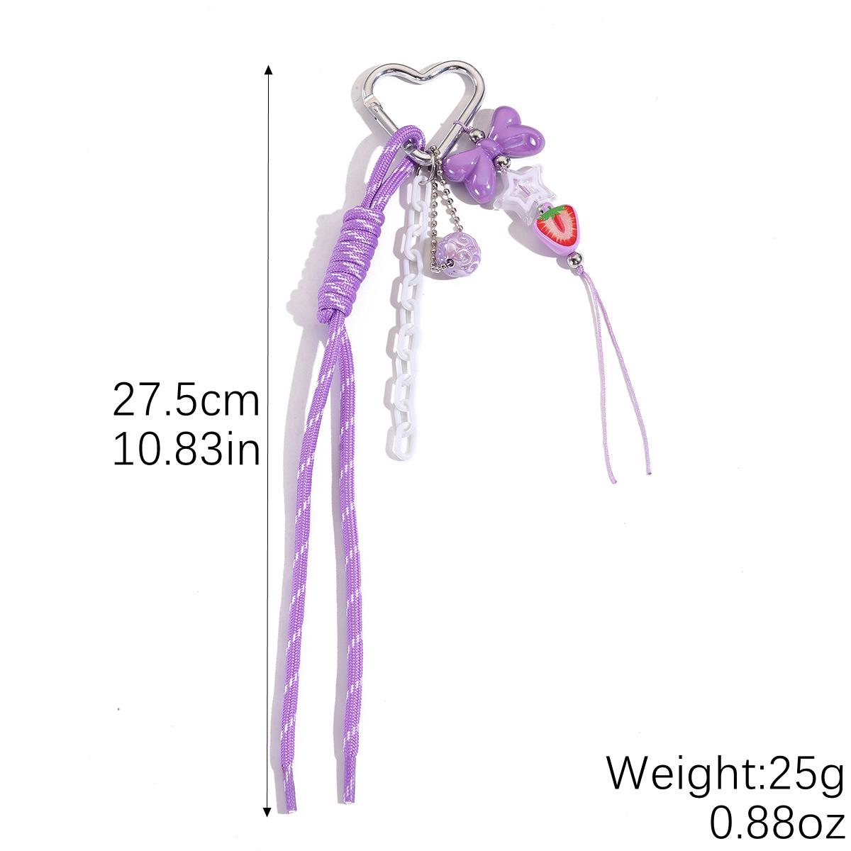 K2508-29紫色绳+草莓