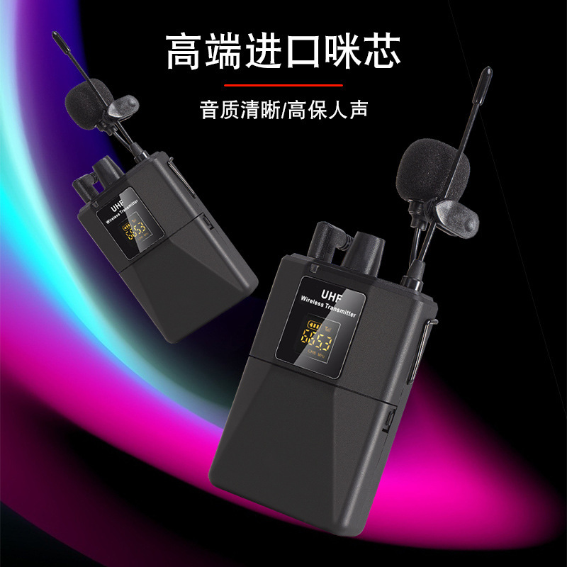 Wireless Headset Clip-on U-segment Microphone Stage Performance Small Bee Amplifier Headworn Teacher Lecture Amplifier