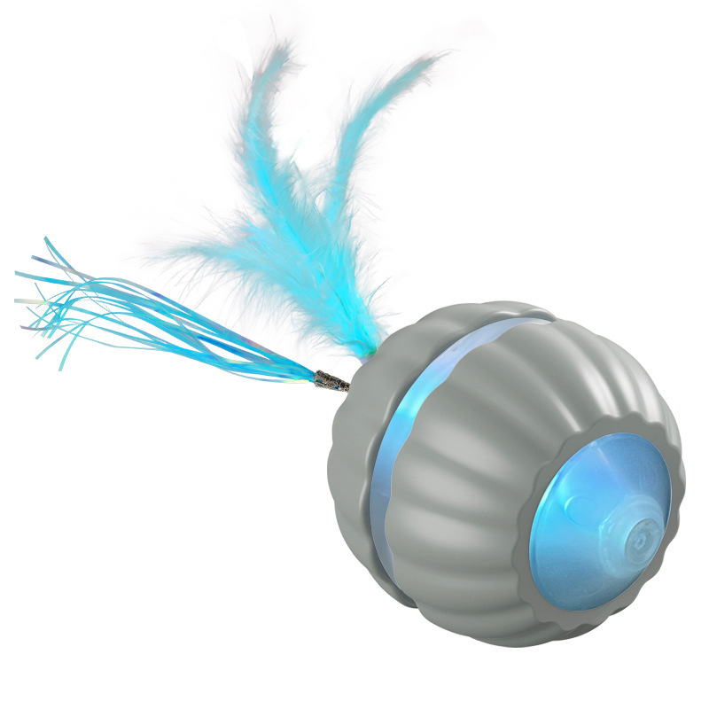 New automatic cat toy ball smart electric cat toy ball automatic dodging ball tail cat toy