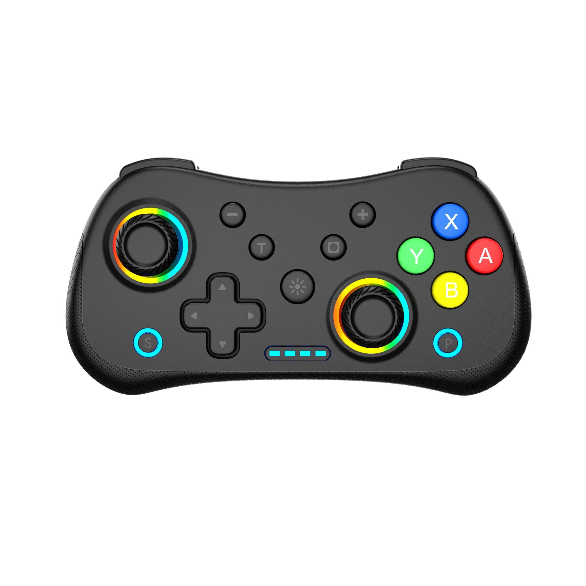 Switch Pro Bluetooth handle NS game left and right wireless RGB with light mini small handle