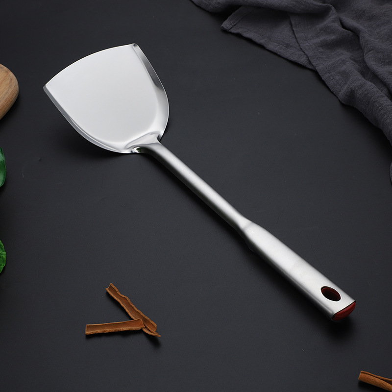 Stainless steel spatula kitchen utensil set for home kitchen, cooking spatula, soup spoon, large slotted spoon, kitchen tools