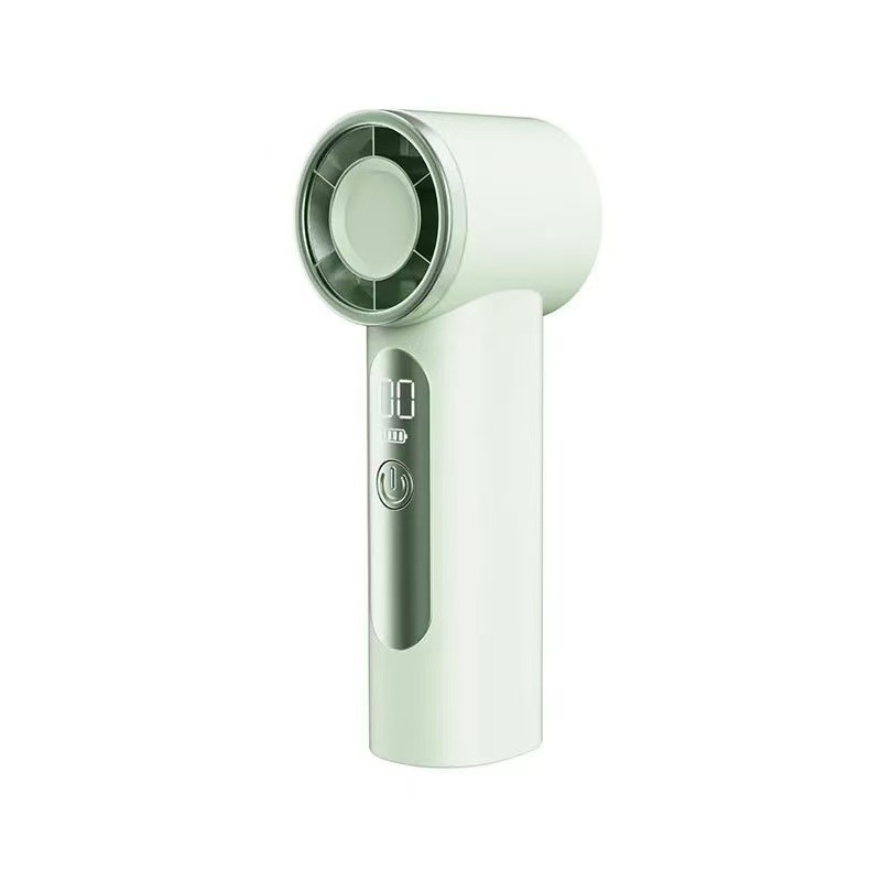 X98 Mini Violent High Speed Handheld Fan USB Charging Digital Display Outdoor Portable Turbo Pocket Small Fan