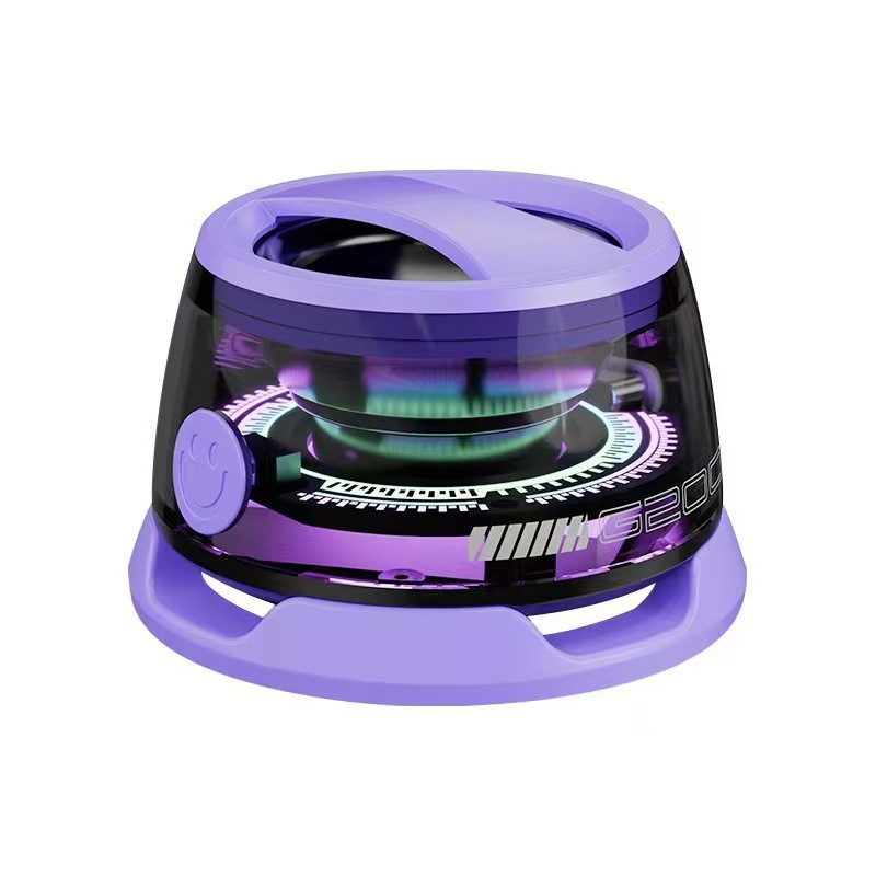 New G200 Magnetic Bluetooth Speaker Portable Outdoor High Sound Quality Colorful Atmosphere Light Bluetooth Mini Speaker