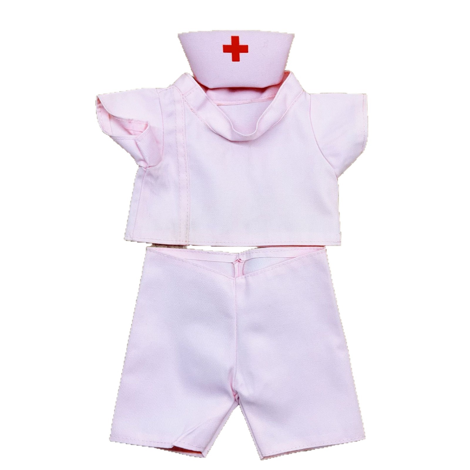 Medical Bear Doll Clothes Doctor White Coat Surgical Gown Nurse Uniform Dress Up Nurse's Day Gift Doll
