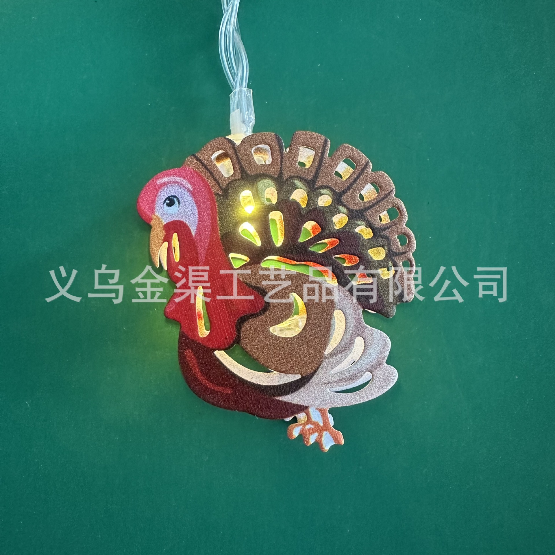 LED Pumpkin Maple Leaf Turkey Squirrel Sunflower Light Hedgehog Ladybug Light String Harvest Thanksgiving Decorative Lights