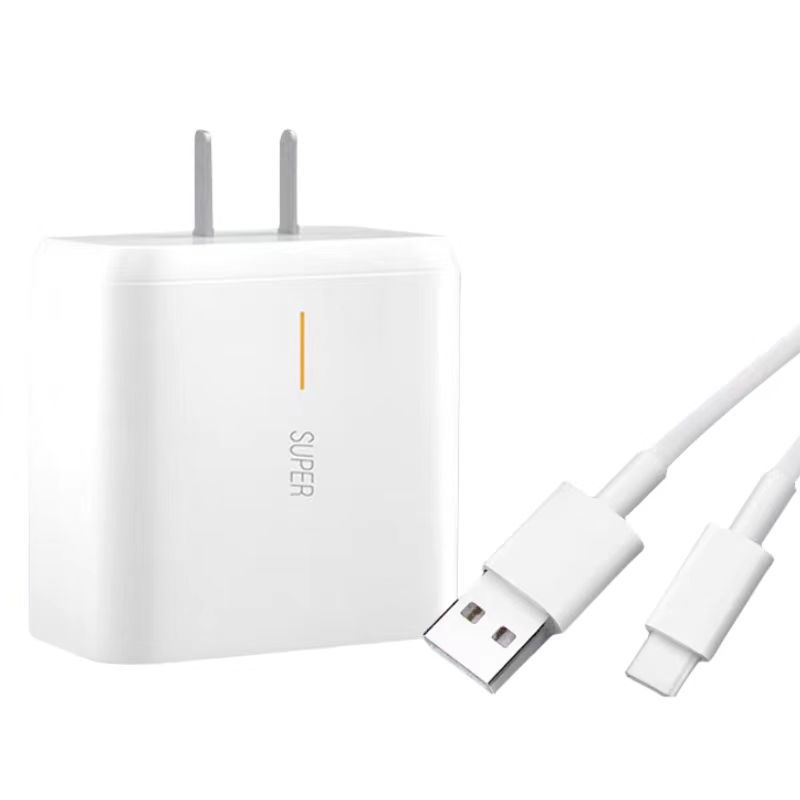 Applicable OPPO 65W Charger European Standard Charging Head USB American Standard Fast Charging Head Mobile Flash Charging Original