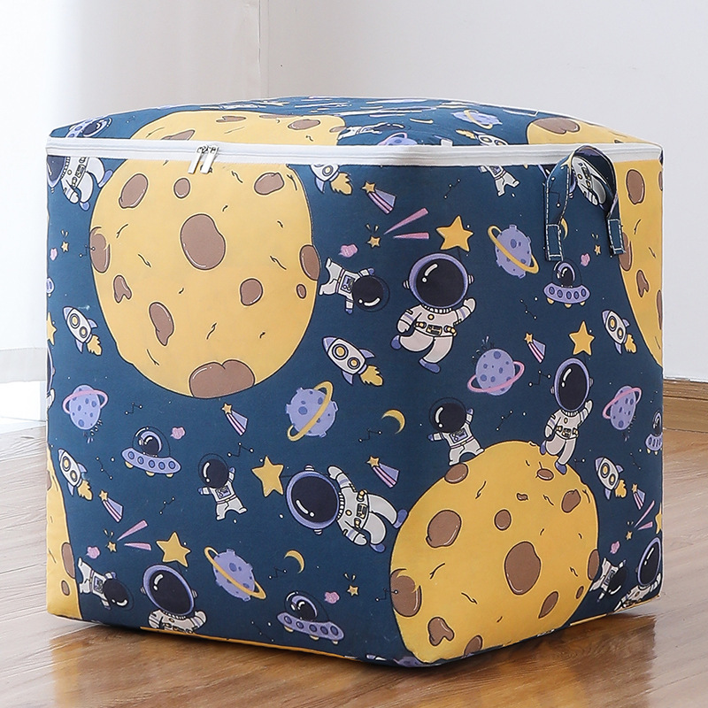Clothes Storage Basket, Oxford Fabric Storage Bag, Quilt Moving Packing Bag, Storage Box, Large Capacity Storage