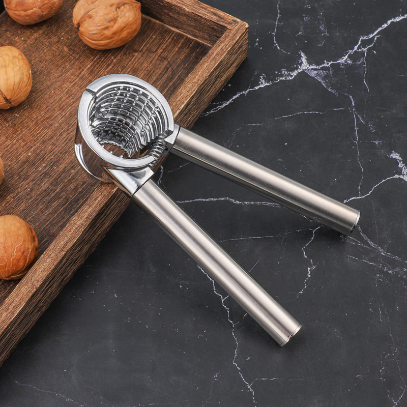New Walnut Cracker Shell Cracker Household Nut Cracking Tool Hazelnut Pliers Zinc Alloy Pecan Sheller