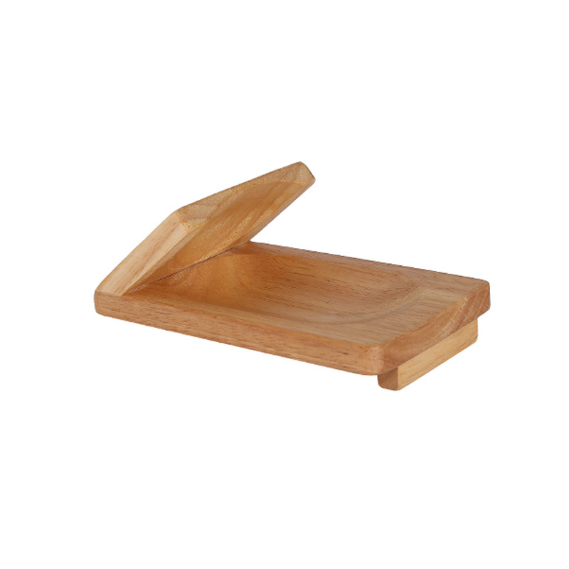 Stainless steel oyster knife, oyster knife, oyster knife, scallop knife, thick blade kitchen shell opener, wooden oyster stand
