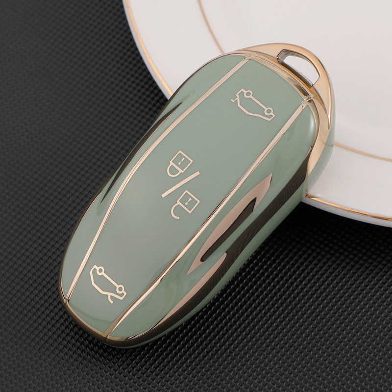 For Tesla Model 3 Key Case Imported Model Y X Smart S Key Protective Bag Buckle