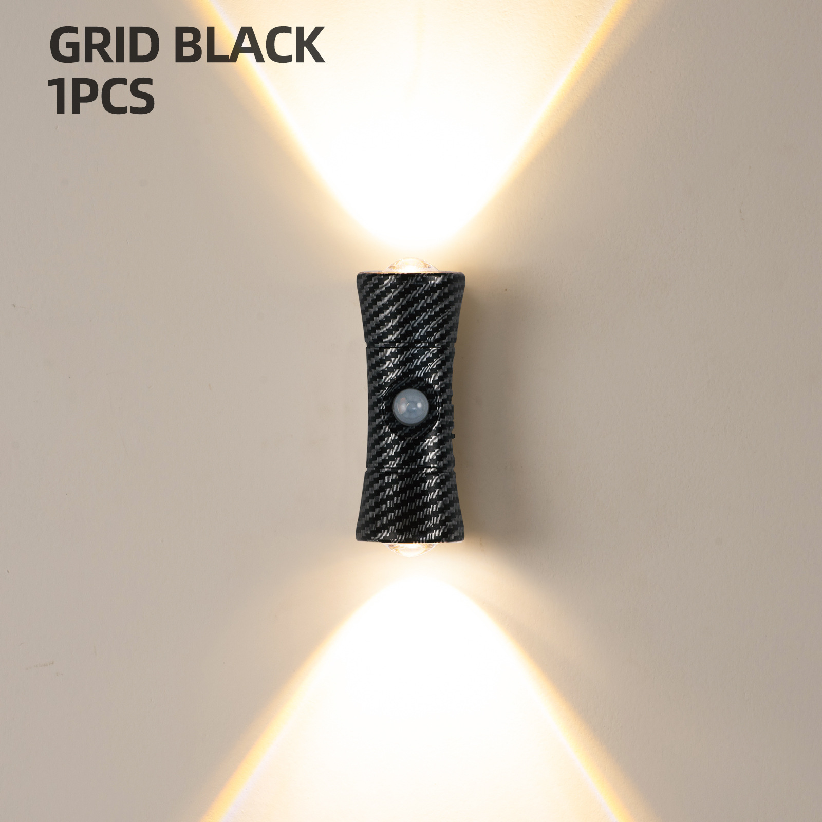 LED No Drilling No Wiring Magnetic Human Body Induction Wall Light Charging Bedroom Bedside Atmosphere Night Light