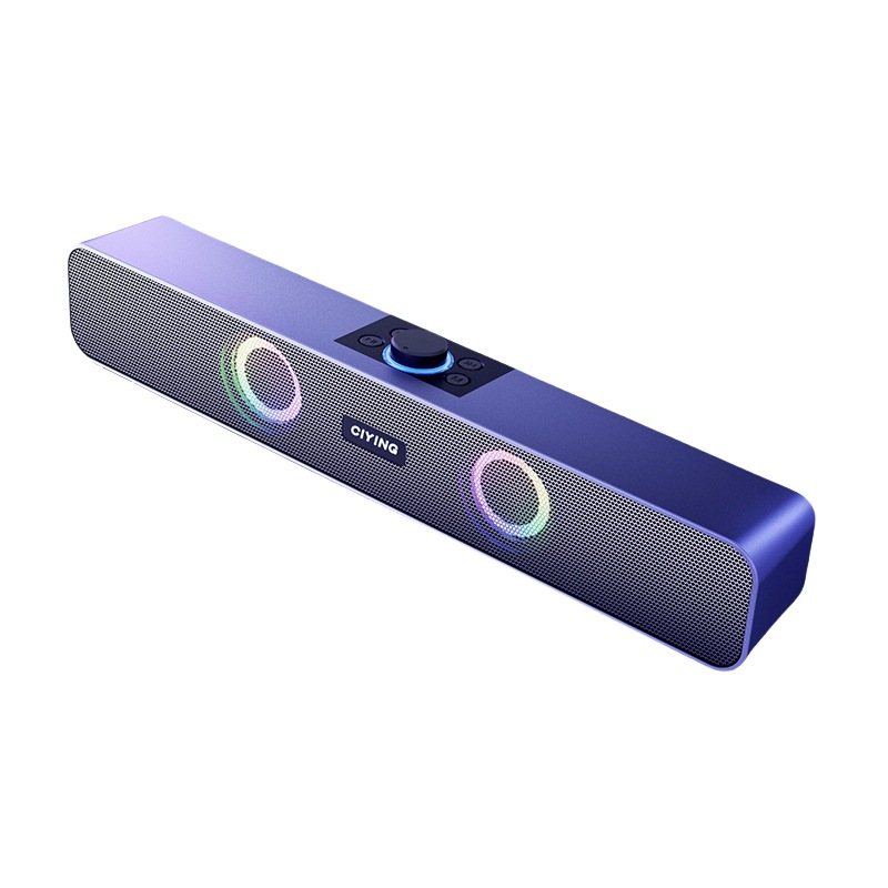New Bluetooth Speaker Car Home Outdoor Portable Subwoofer Cool Light High Quality Desktop Computer Audio