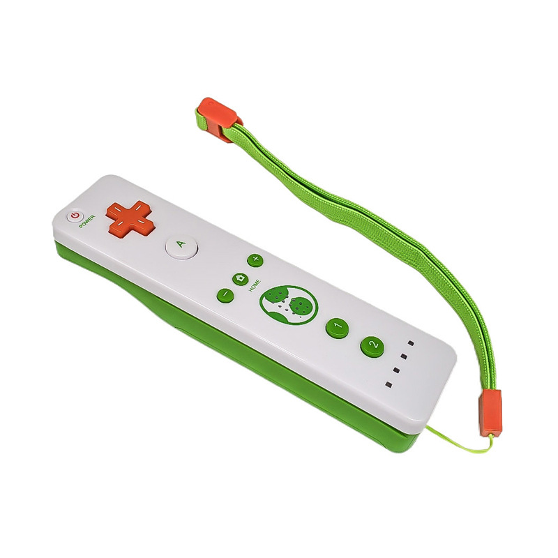 Wii handle Wii left and right handles built-in accelerator 2-in-1 left and right handles Wii double white green left and right bare