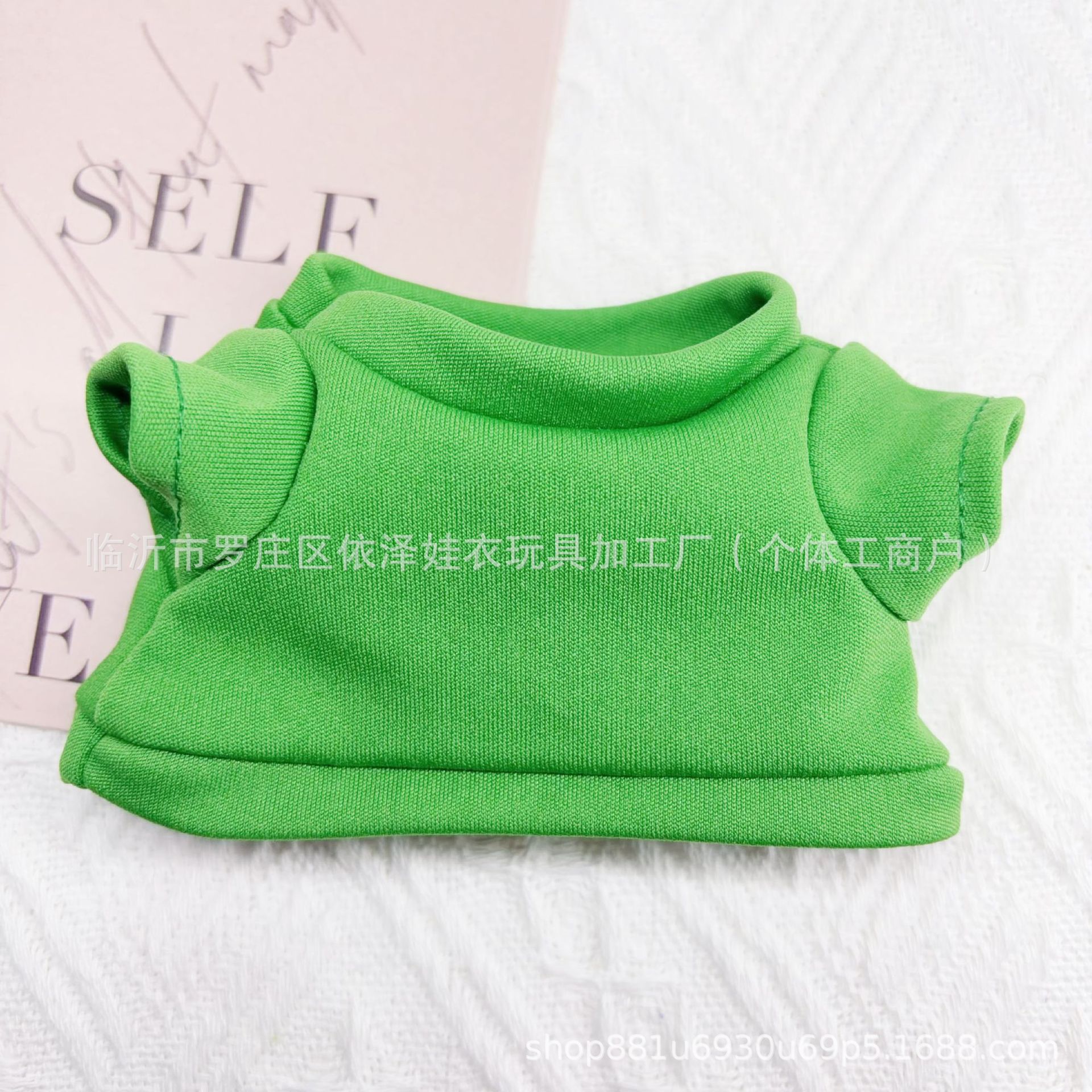 Doll Clothes 20cm Cotton Doll Clothes 23cm Plush T-shirt Toy Accessories Round Neck Top Short Sleeve