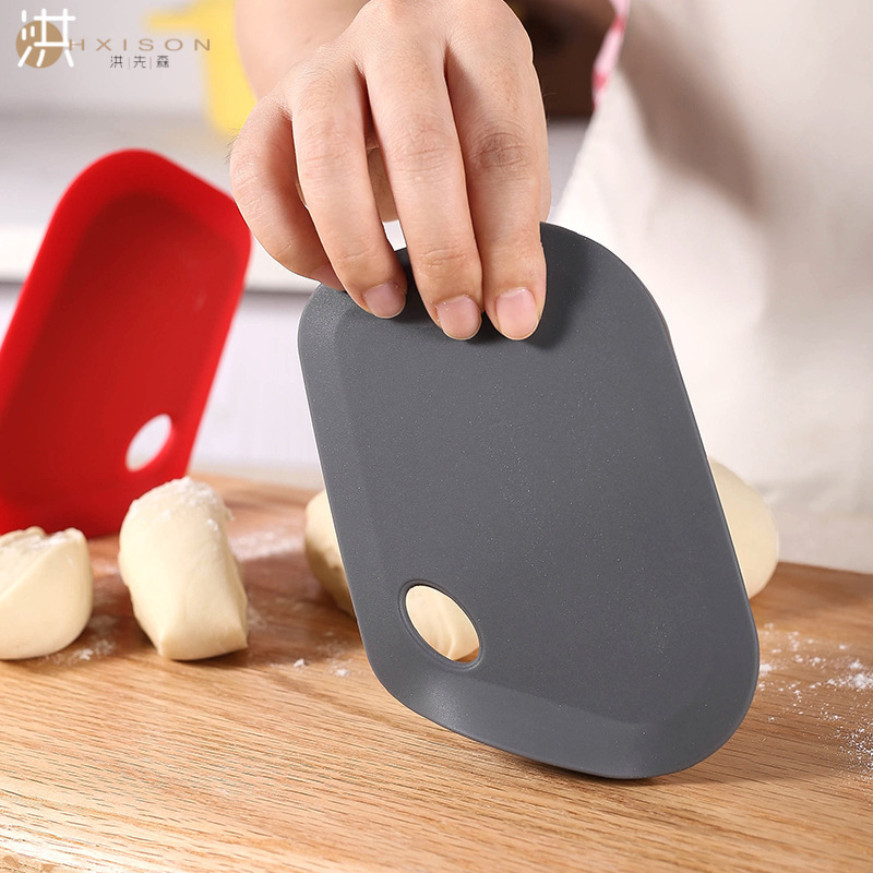 New silicone spatula, standable household spatula, one-piece kneading mat scraper, dough cream scraper