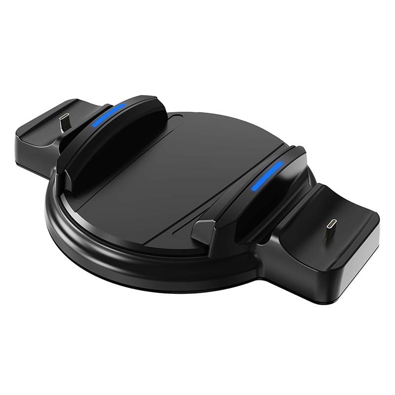 P5 DE/UHD host round base stand P5 three-in-one host stand with wireless controller dual charging dock