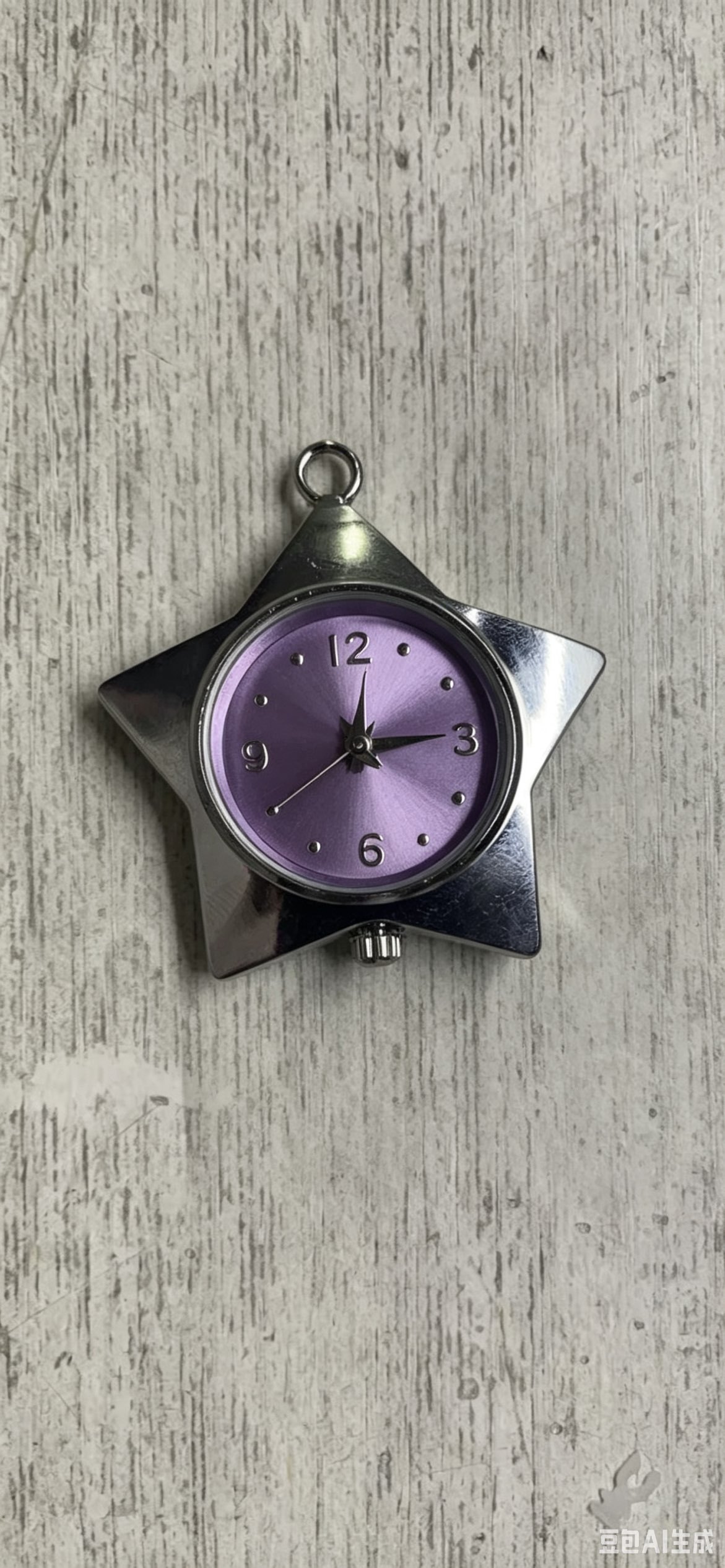 Star-shaped wall clock decorative quartz clock simple home ornament hanging decoration multi-color optional
