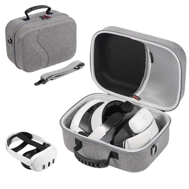 Storage Bag Meta Quest 3 Crossbody Bag Quest 3 S Compatible Elite Head Strap Galaxy XR Accessories