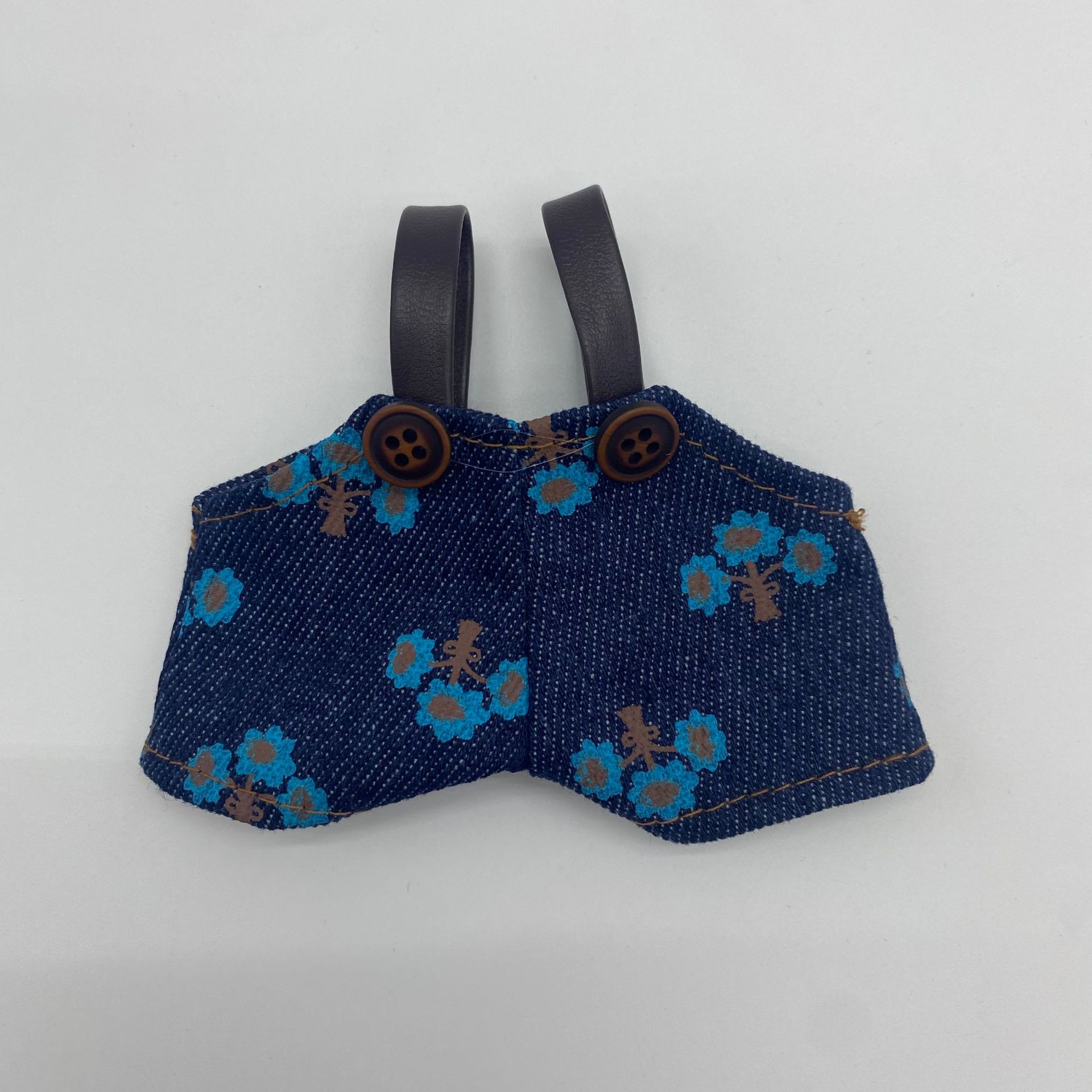 12-point doll clothes 10cm pendant doll clothes 15cm Wallace and Gromit doll denim overalls cotton doll pants