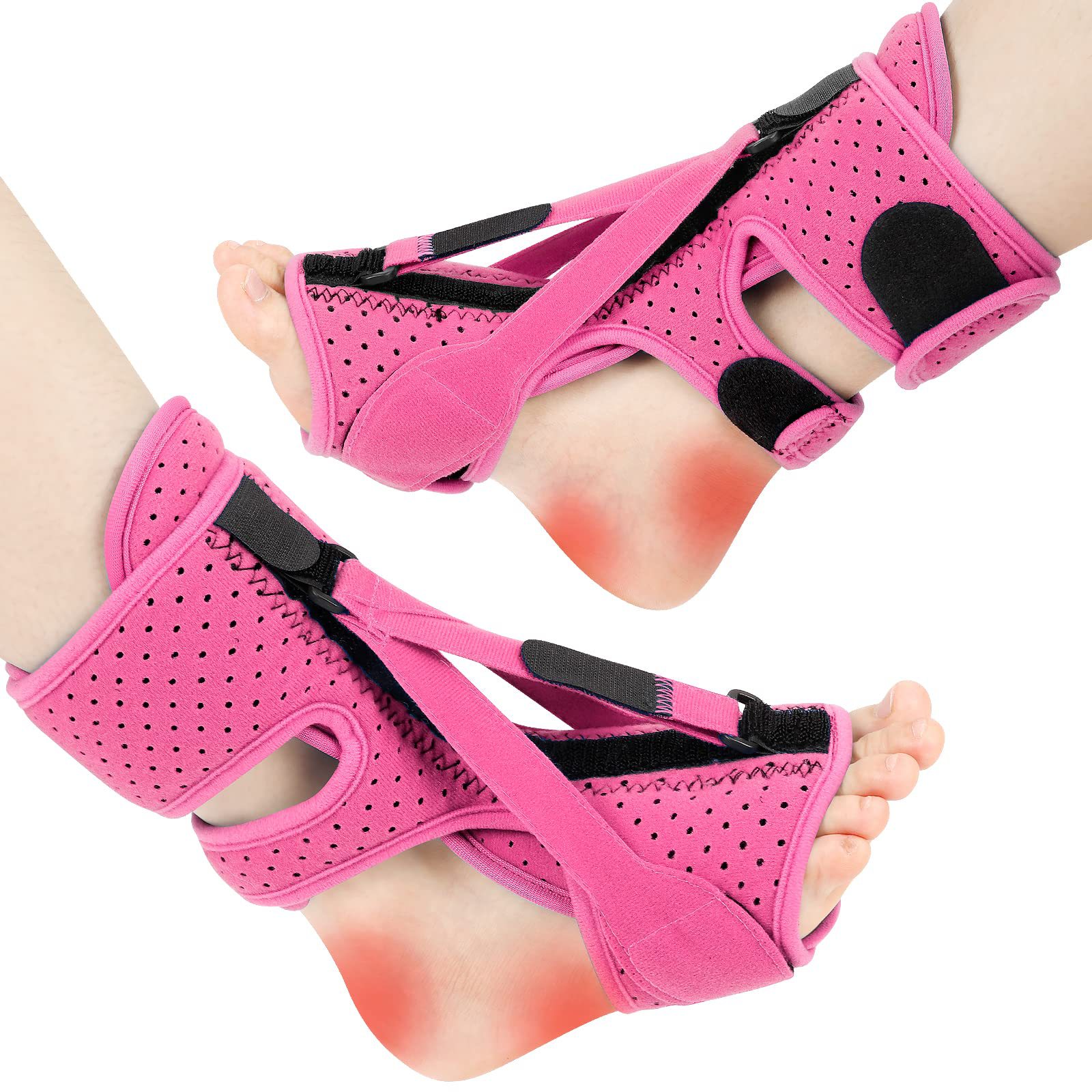Foot Drop Orthosis Plantar Splint Rehabilitation Supplies Recovery Fixation Foot Support Set Ankle Brace
