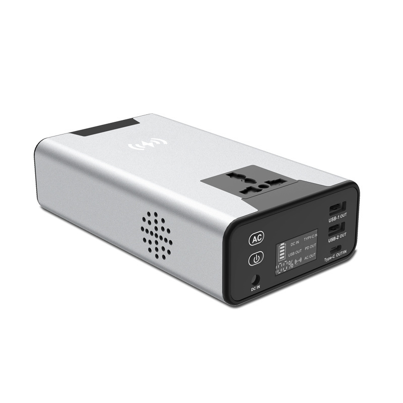AC100W/PD65W/110V laptop portable charging bank 30000mAh power bank