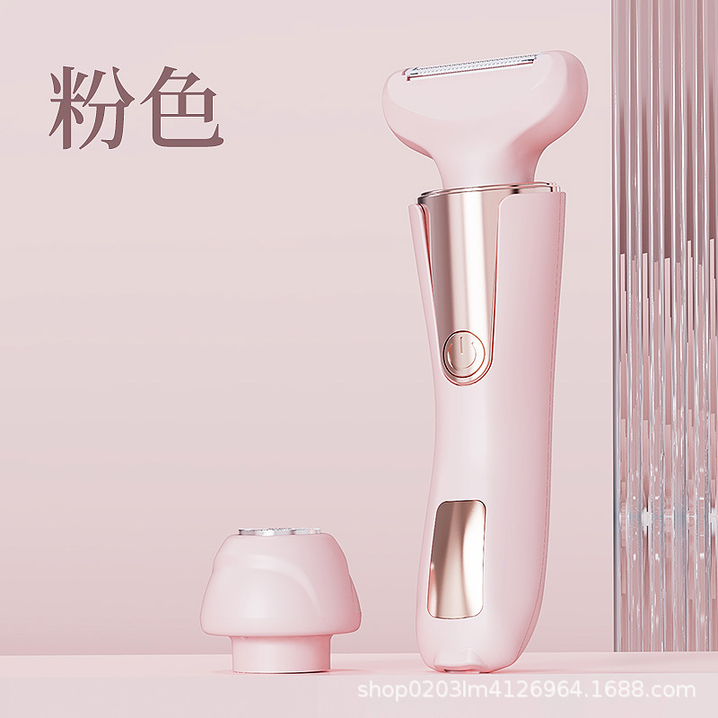 New Hair Trimmer Portable Women's Hair Remover Shaver Home Use Hair Removal Device Dual Head