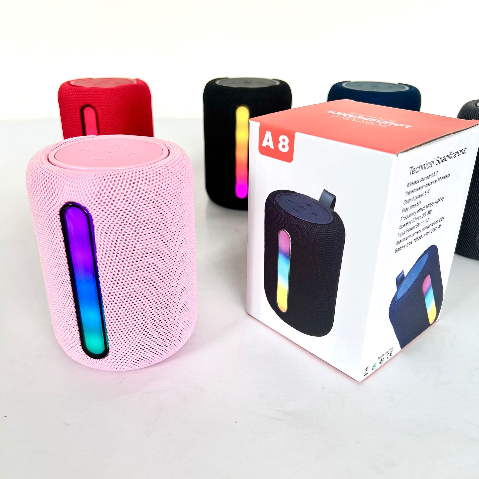 Wireless Bluetooth Speaker Heavy Bass Portable Bluetooth Small Audio Card Mini Bluetooth Speaker