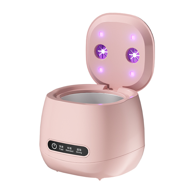 Ultrasonic Denture Cleaning Machine Fully Automatic Home Use Jewelry False Teeth Makeup Brush