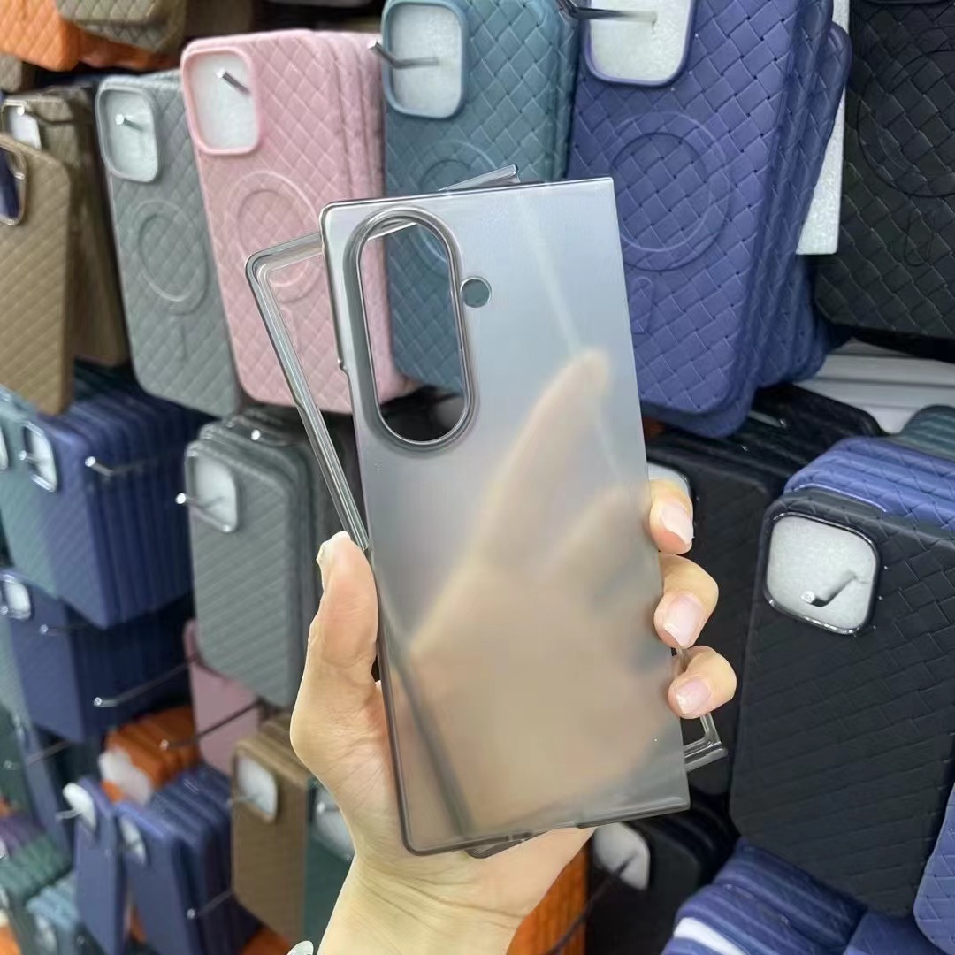 For Samsung Galaxy Z Fold8 Matte Translucent Frosted Phone Case Z Flip7 Foldable Slim PC Hard Case