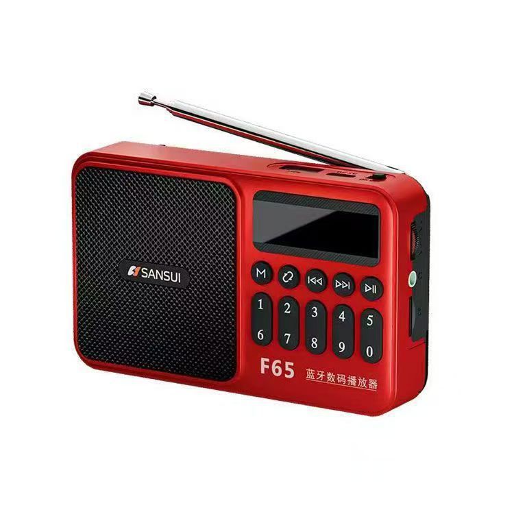 Shanshui F65 Plug-in Bluetooth Radio TF Card U Disk Radio for Elderly Portable Player