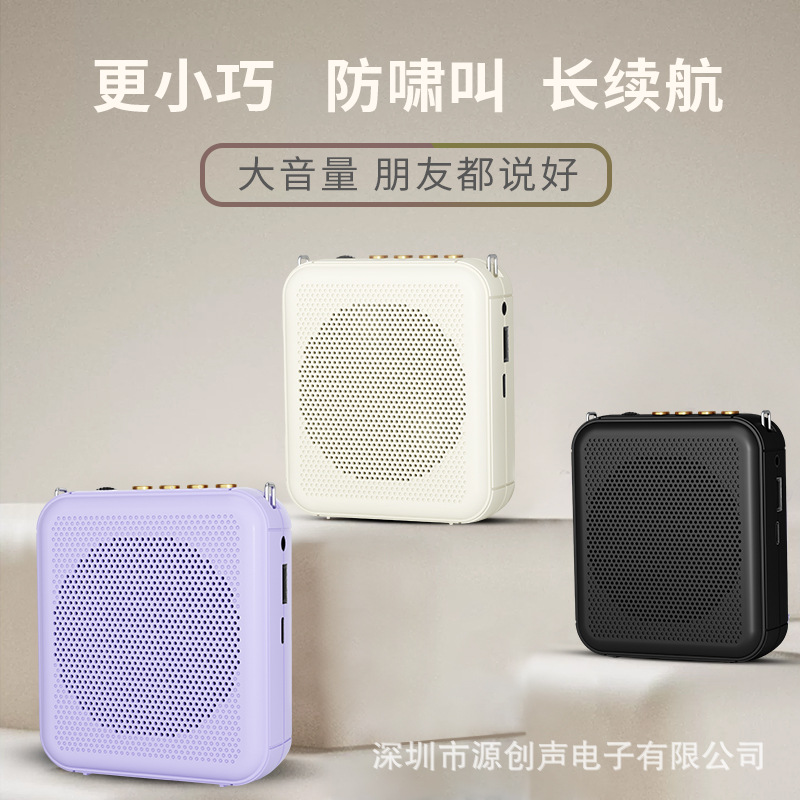 New Portable Bee Amplifier Bluetooth U Disk Teacher Shopping Mall Tour Guide Loudspeaker Loud Player