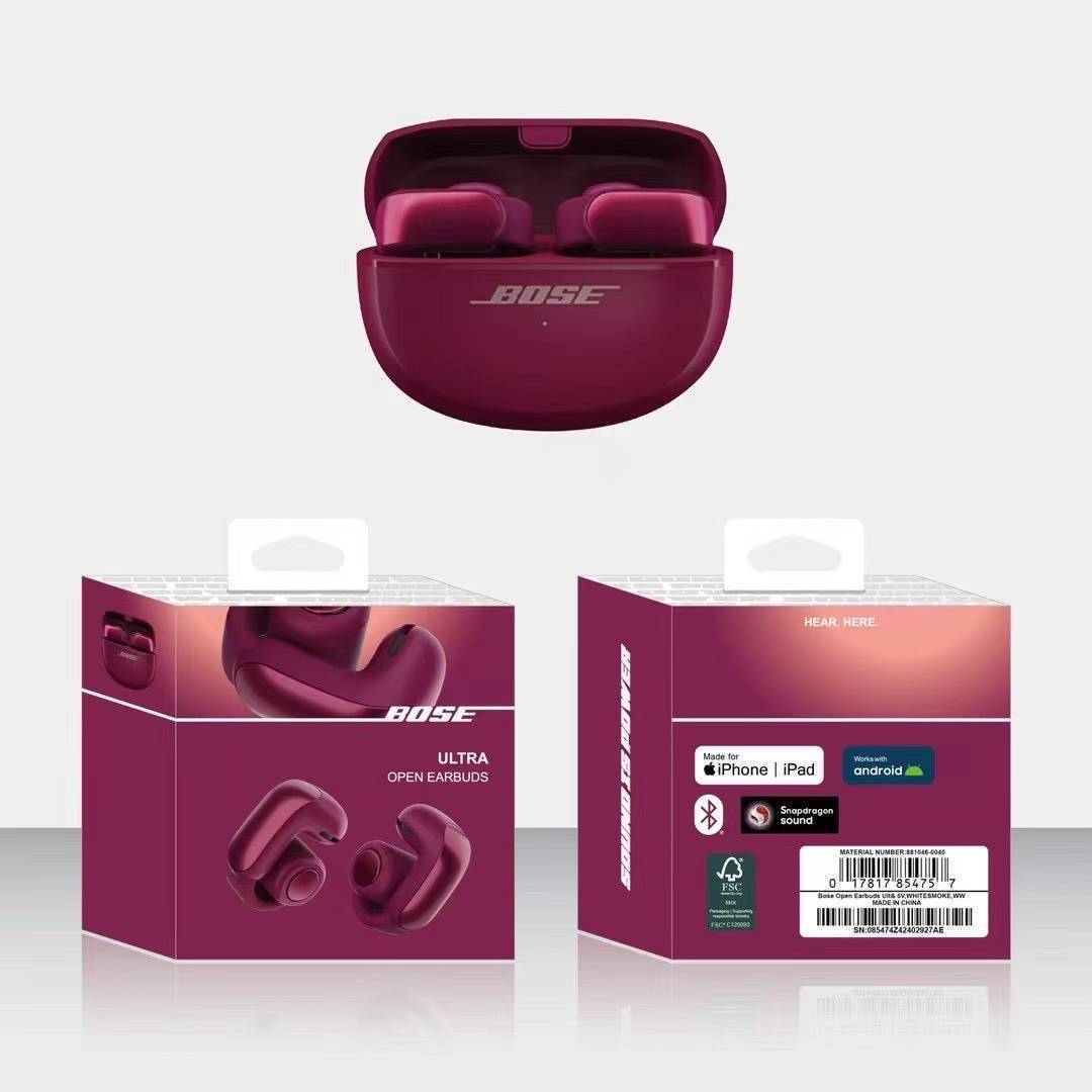 New Ultra Open Ear Wireless Bluetooth Headphones V12 Ear Clip Spatial Audio Not In-Ear