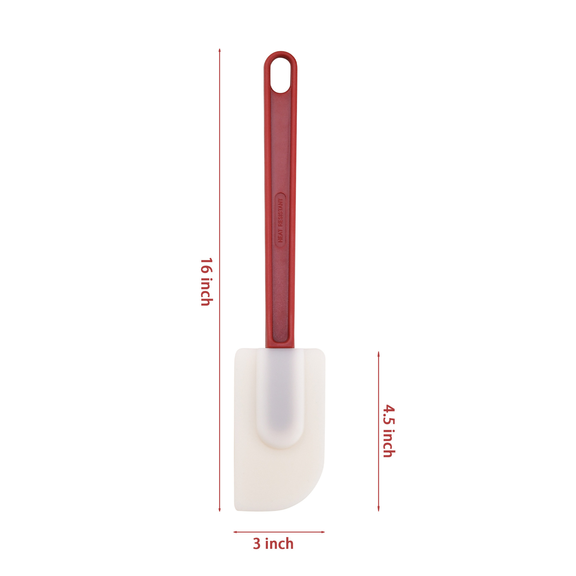 Cream Silicone Scraper Spoon Type Spatula Baking Tool Cake Cream Scraper Spatula