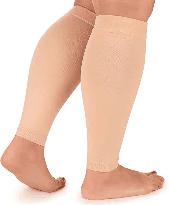 Zhuji socks, women's XL/XXL plus size solid color pressure socks, sports men's fitness compression socks