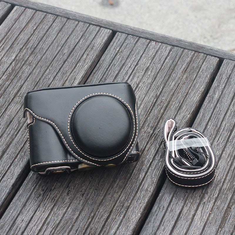 For Panasonic LX10 camera bag ZS99 leather case ZS80 ZS70 protective case TZ99 tz95 zt90 wind