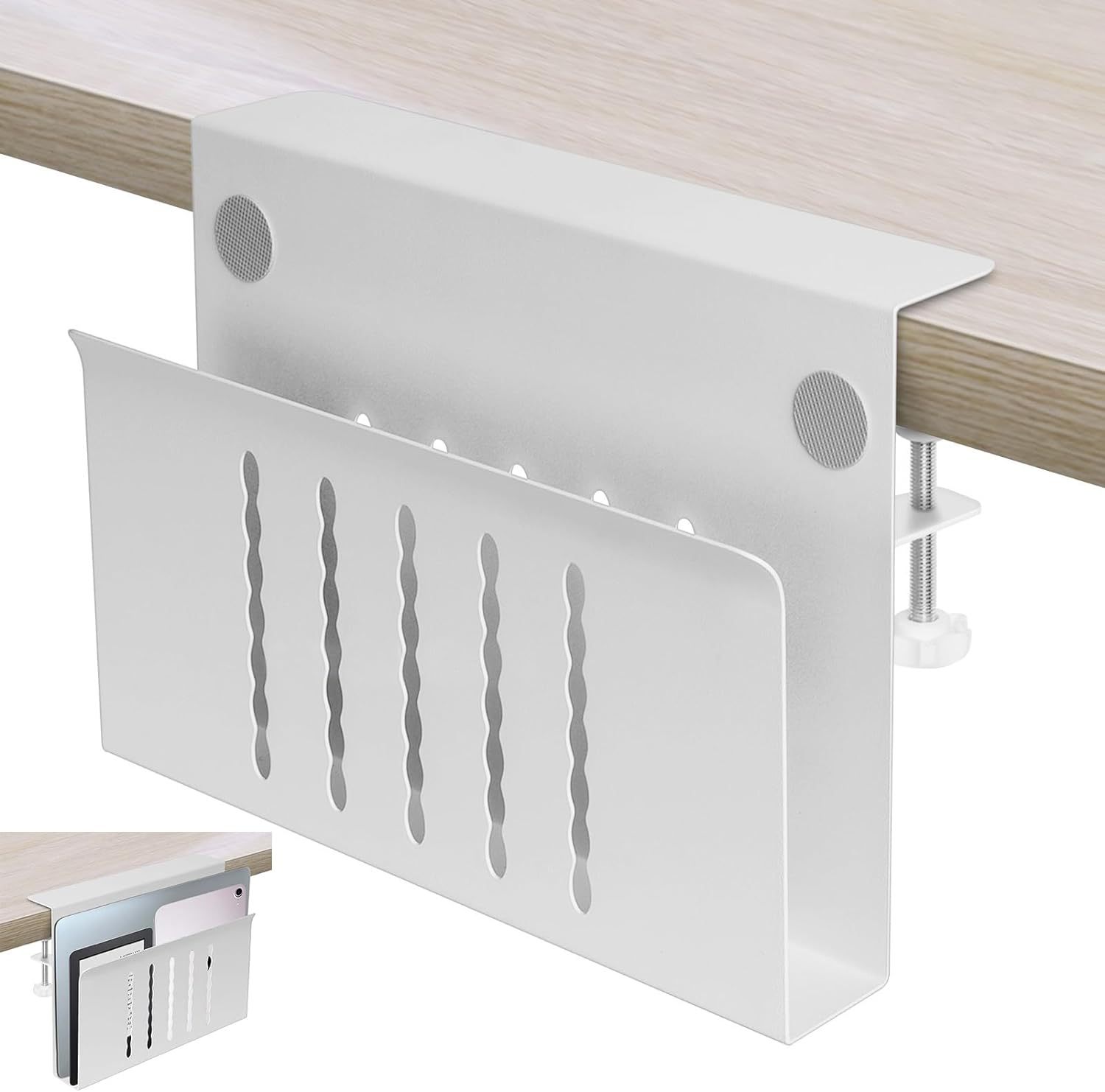 Aluminum alloy laptop stand, desktop heat dissipation, new portable computer heightening invisible stand