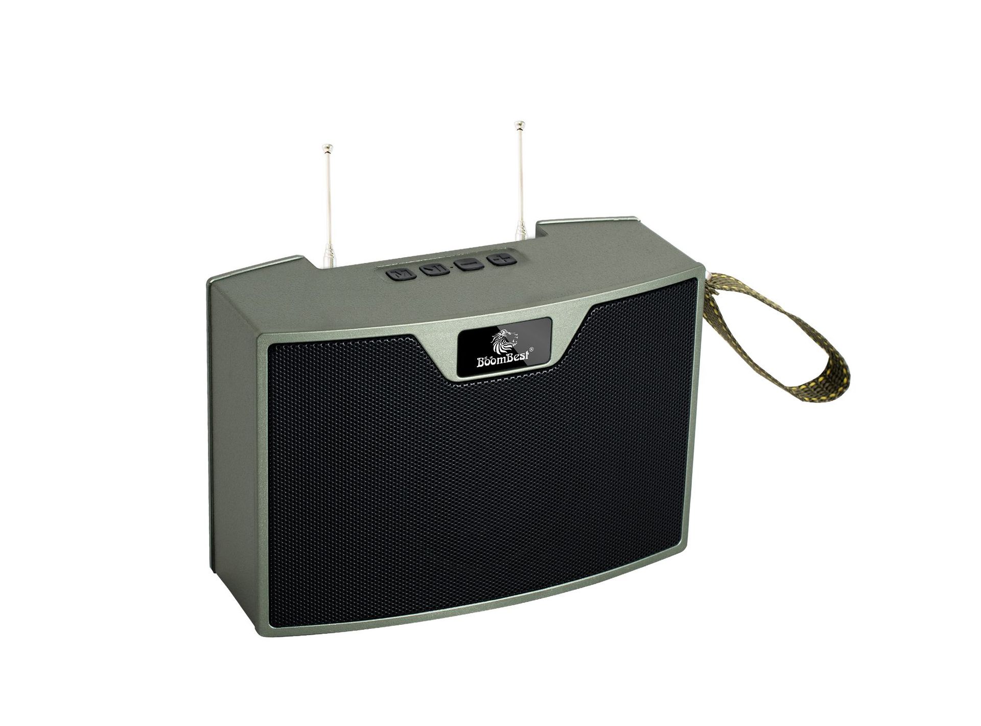 LN1016mini New Africa Bluetooth Square Portable Solar Antenna Phone Stand Speaker