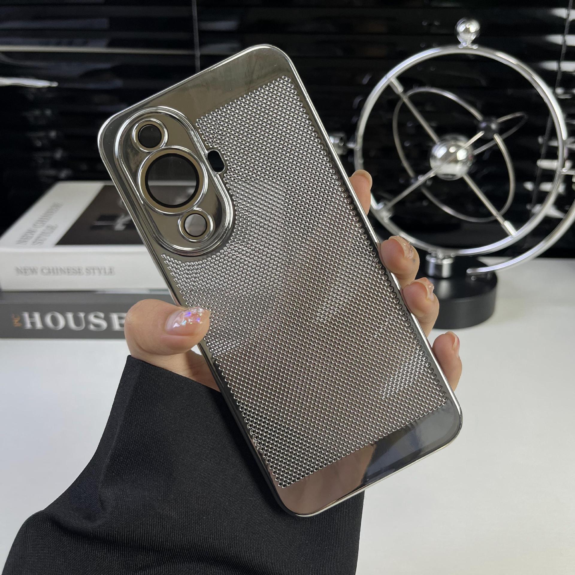 Heat Dissipation Breathable For VIVO X90P/x80p Phone Case OPPO Reno9pro Electroplated Anti-Drop Protective Case