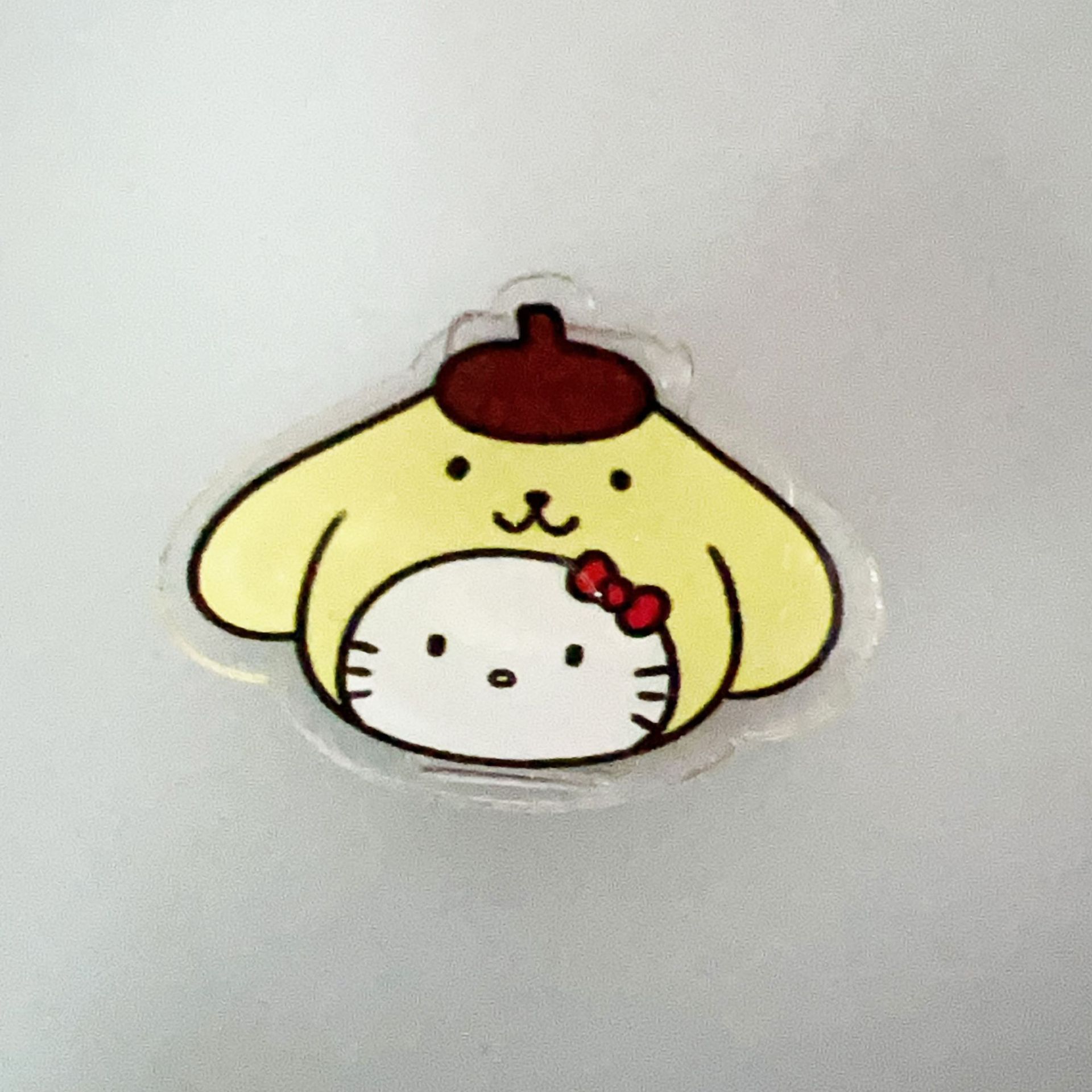 约4*3.8cm左右 · 布丁狗 双面