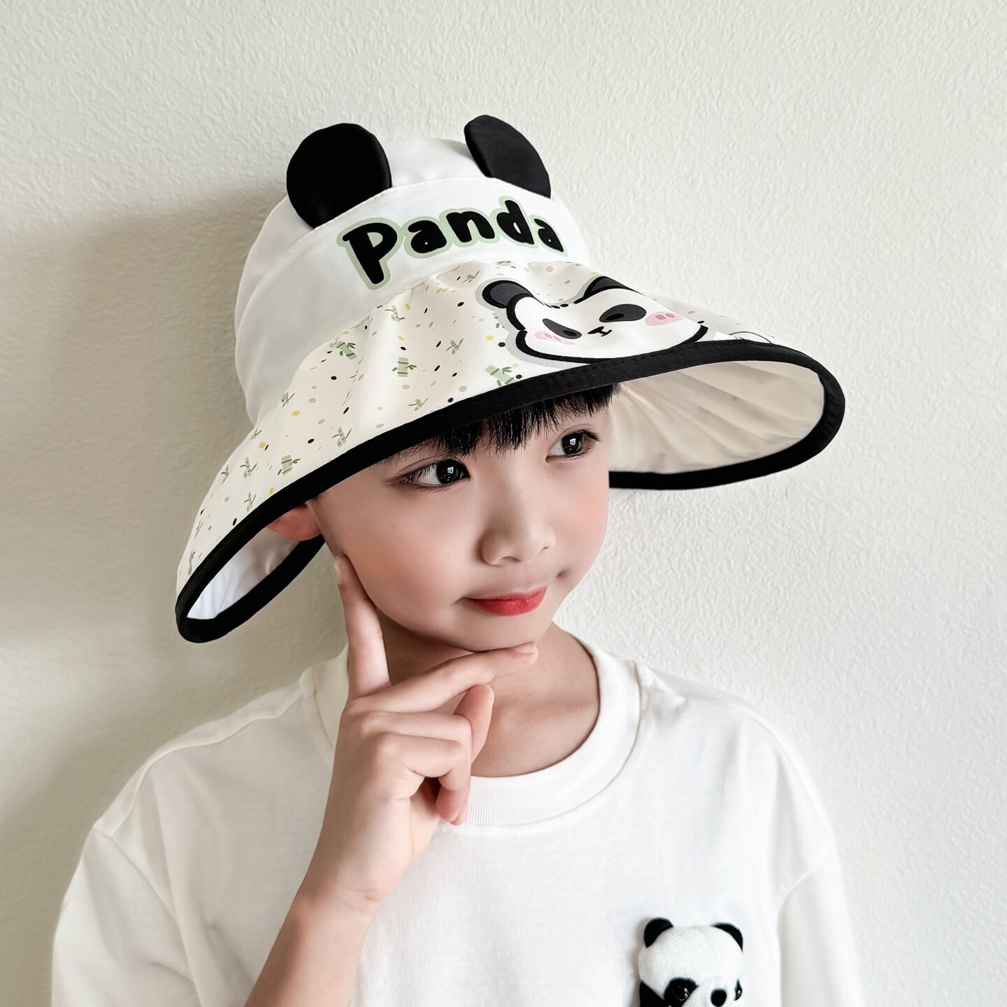 Spring New Children's Hat Girls Outdoor Quick Dry Sun Protection Sun Hat Baby Girl Wide Brim Hollow Top Sun Hat