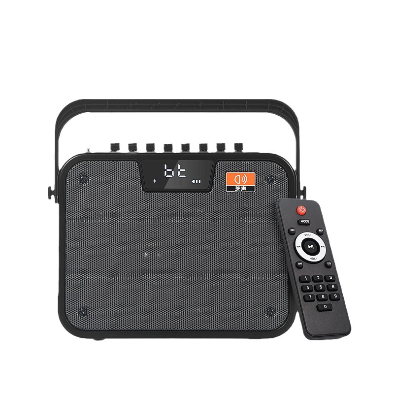 Zhisheng Bluetooth Speaker Square Dance Audio Outdoor K Song Portable Handheld Sound Card KTV Live All-in-One
