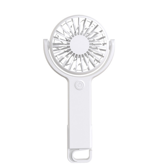 2024 New Desktop Mini Handheld Fan USB Rechargeable Portable Silent Student Outdoor Hook Fan