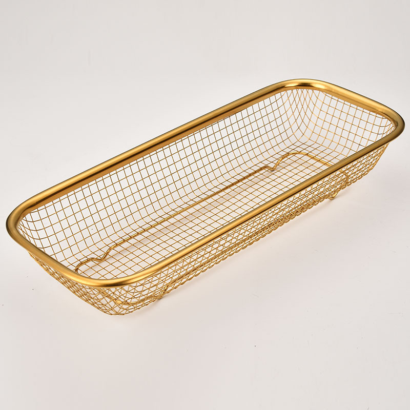 Stainless Steel Chopstick Basket Drain Basket Mesh Basket Kitchen Storage Utensil Rack Home Disinfection Cabinet Chopstick Box