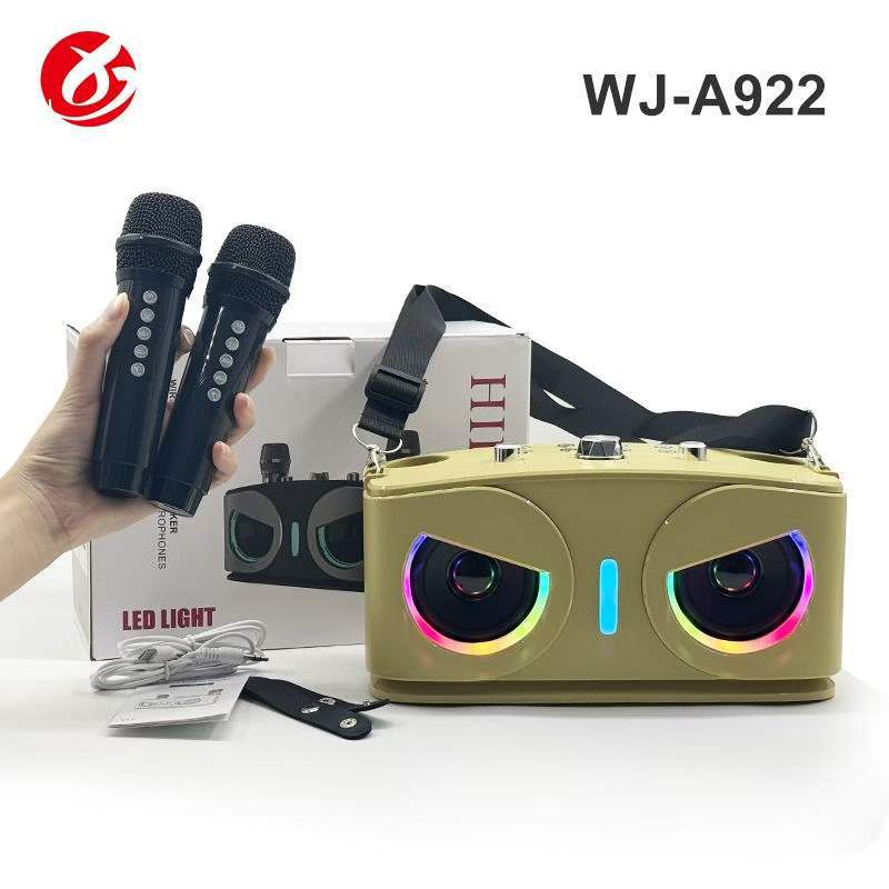 Bluetooth speaker with microphone all-in-one portable Bluetooth speaker 203 home KTV audio