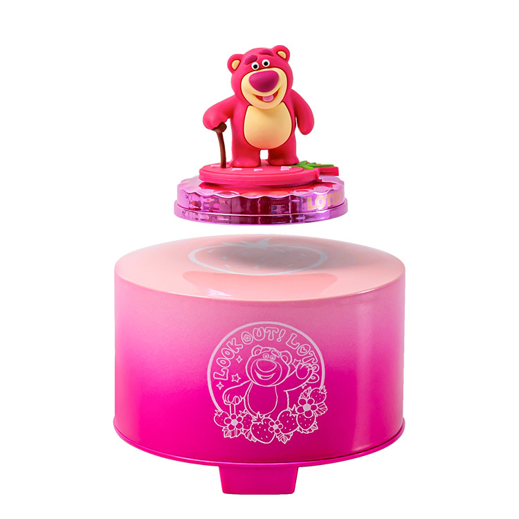 New Launch Strawberry Bear Magnetic Levitation Wireless Bluetooth Speaker Home Desktop Sound Birthday Gift