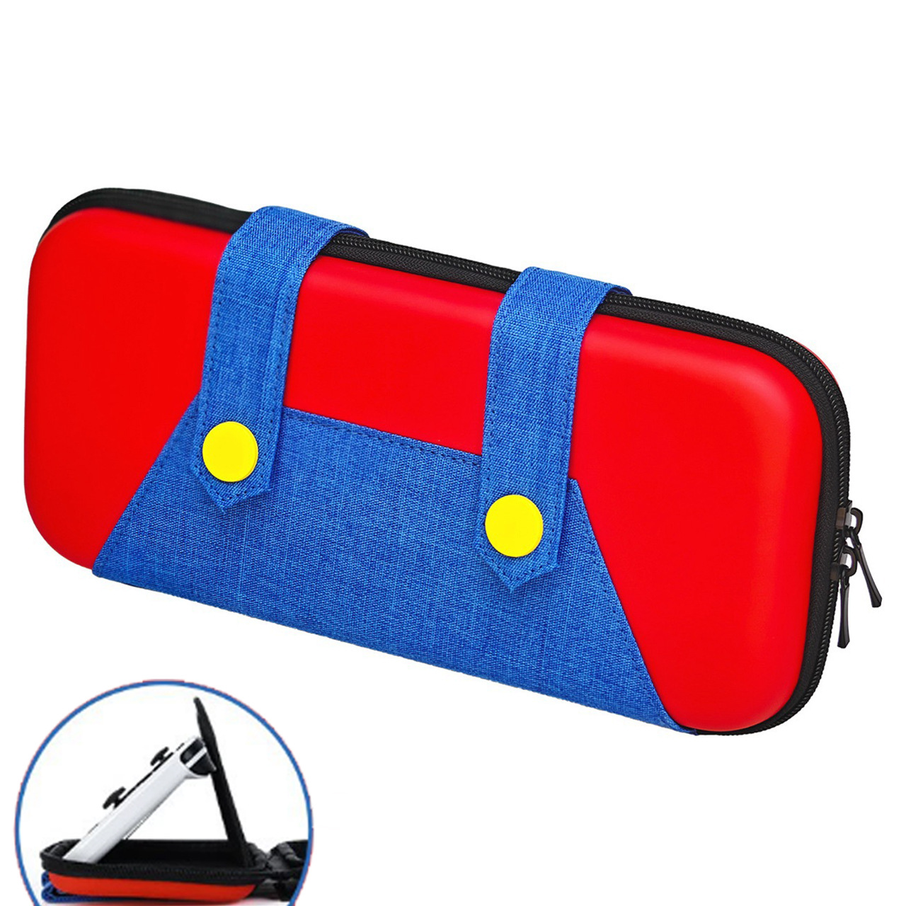 NS2 Mario Theme EVA Handle Accessories MARIO Portable Waterproof Bag Switch2 Console Accessories Storage