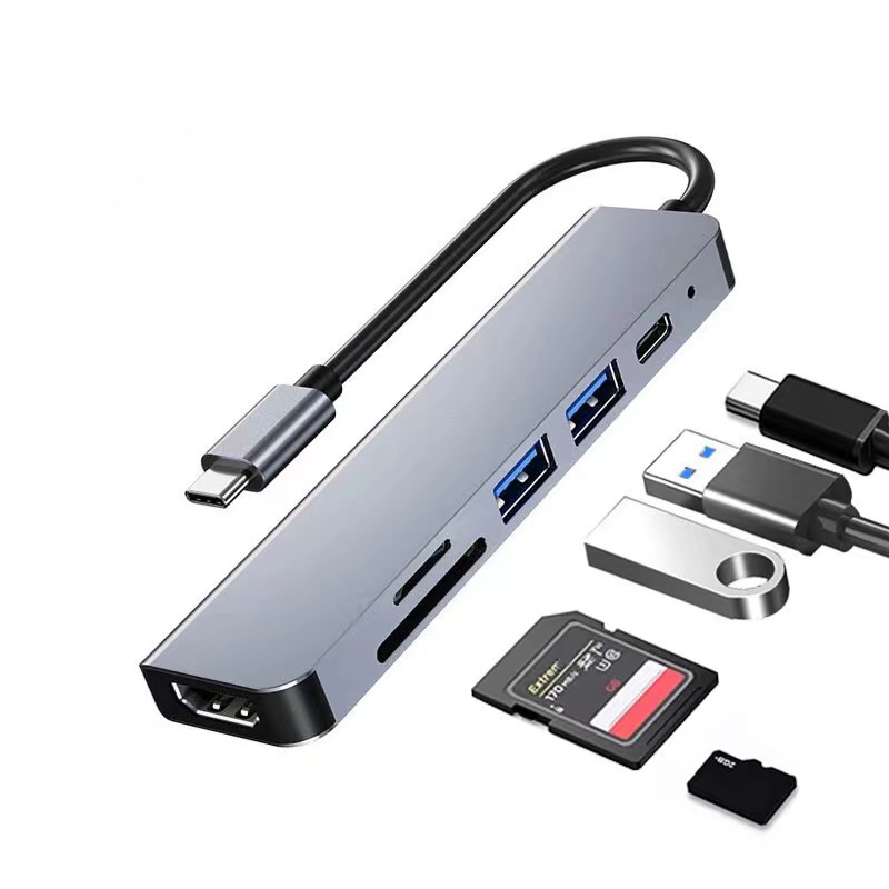 11-in-1 Docking Station Type-C to HDMI Notebook Multi-function Splitter Hub